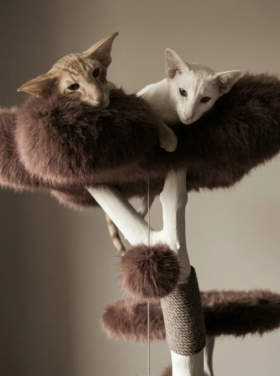 Кошка на когтеточке Alien Cat — фото 7