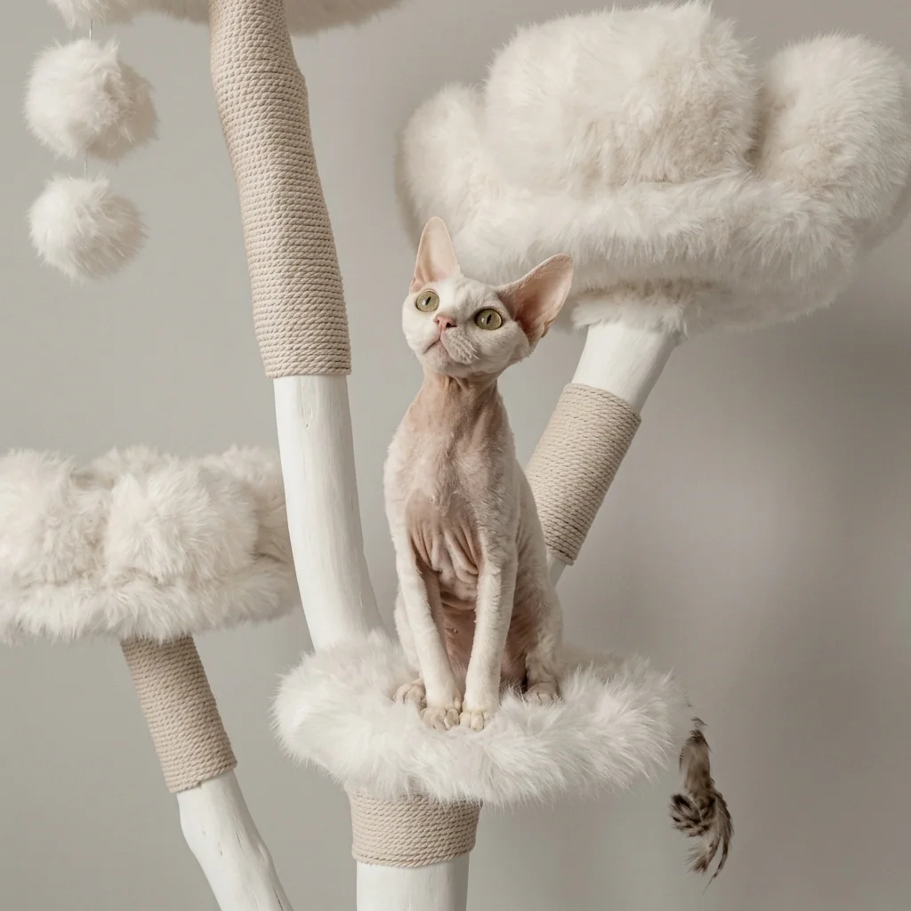 Кошка на когтеточке Alien Cat — фото 9